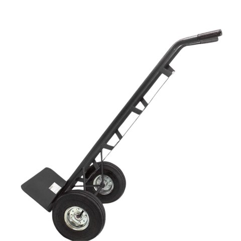 Wózek magazynowy transportowy 200kg stalowy koła pneumatyczne magazyn ogród