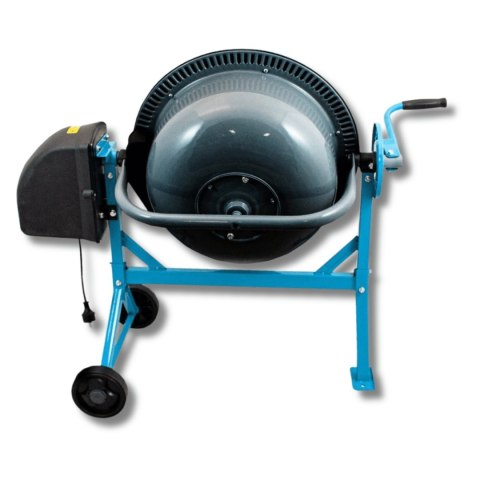 Betoniarka 65L 220W do betonu zaprawy gipsu stalowa 27,5 obr/min