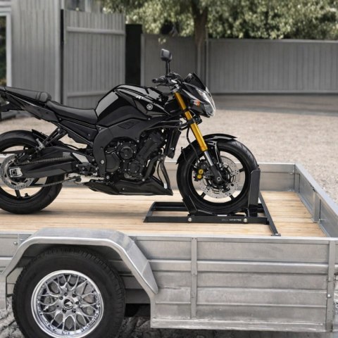 Stabilny stojak transportowy do motocykla na koła o nośności 800 kg