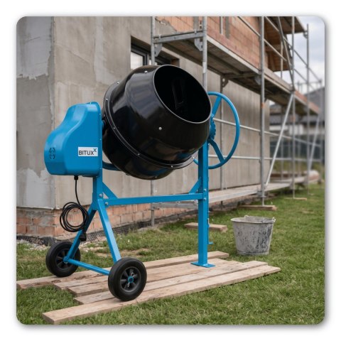 BETONIARKA 200 L 850 W 230 V MIESZARKA DO BETONU ZAPRAWY CEMENTU