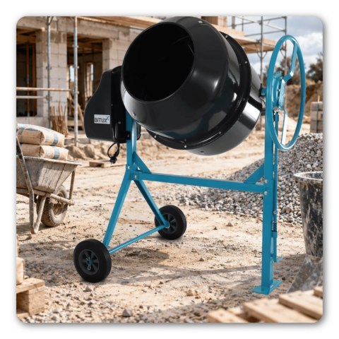 BETONIARKA 200 L 850 W 230 V MIESZARKA DO BETONU ZAPRAWY CEMENTU