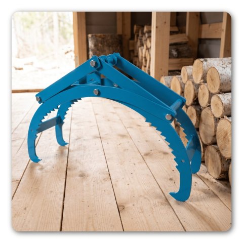 Chwytak do drewna 810mm 32" 1500kg samozaciskowy transportowy
