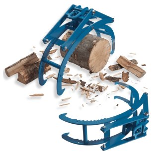 Chwytak do drewna BITUXX udźwig 1150 kg automatyczne otwieranie 580 mm stal