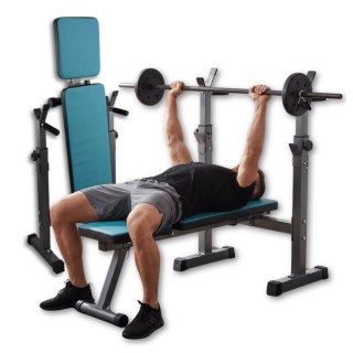 Ławka treningowa składana regulowana lacestone siłownia domowa 230 kg