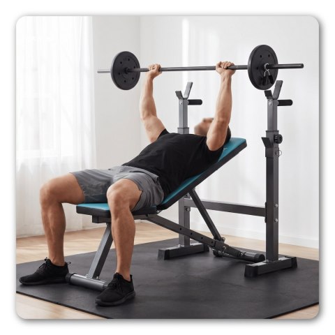 Ławka treningowa składana regulowana lacestone siłownia domowa 230 kg