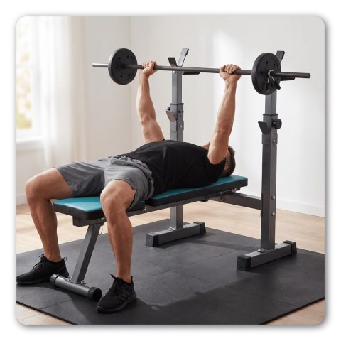 Ławka treningowa składana regulowana lacestone siłownia domowa 230 kg