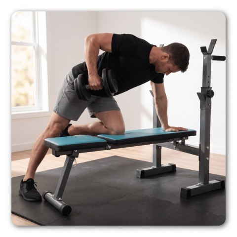 Ławka treningowa składana regulowana lacestone siłownia domowa 230 kg