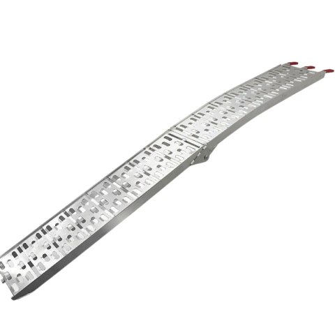 Rampy aluminiowe składane najazdy 680 kg do motocykla quada kosiarki pasy